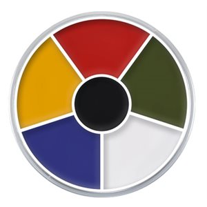 Multi-Color Cream Color Circle