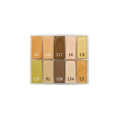 Fard Crème Palettes - 10 Colors (30ml)